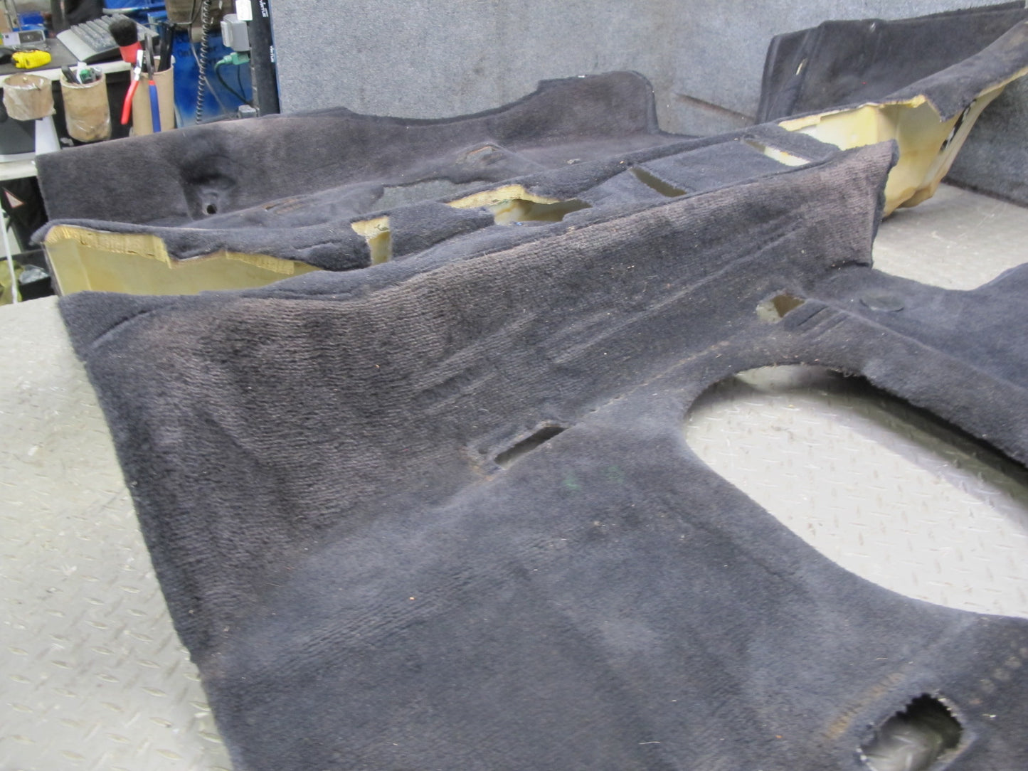 2000-2004 Porsche 911 996 Convertible Front & Rear Interior Floor Carpet Set