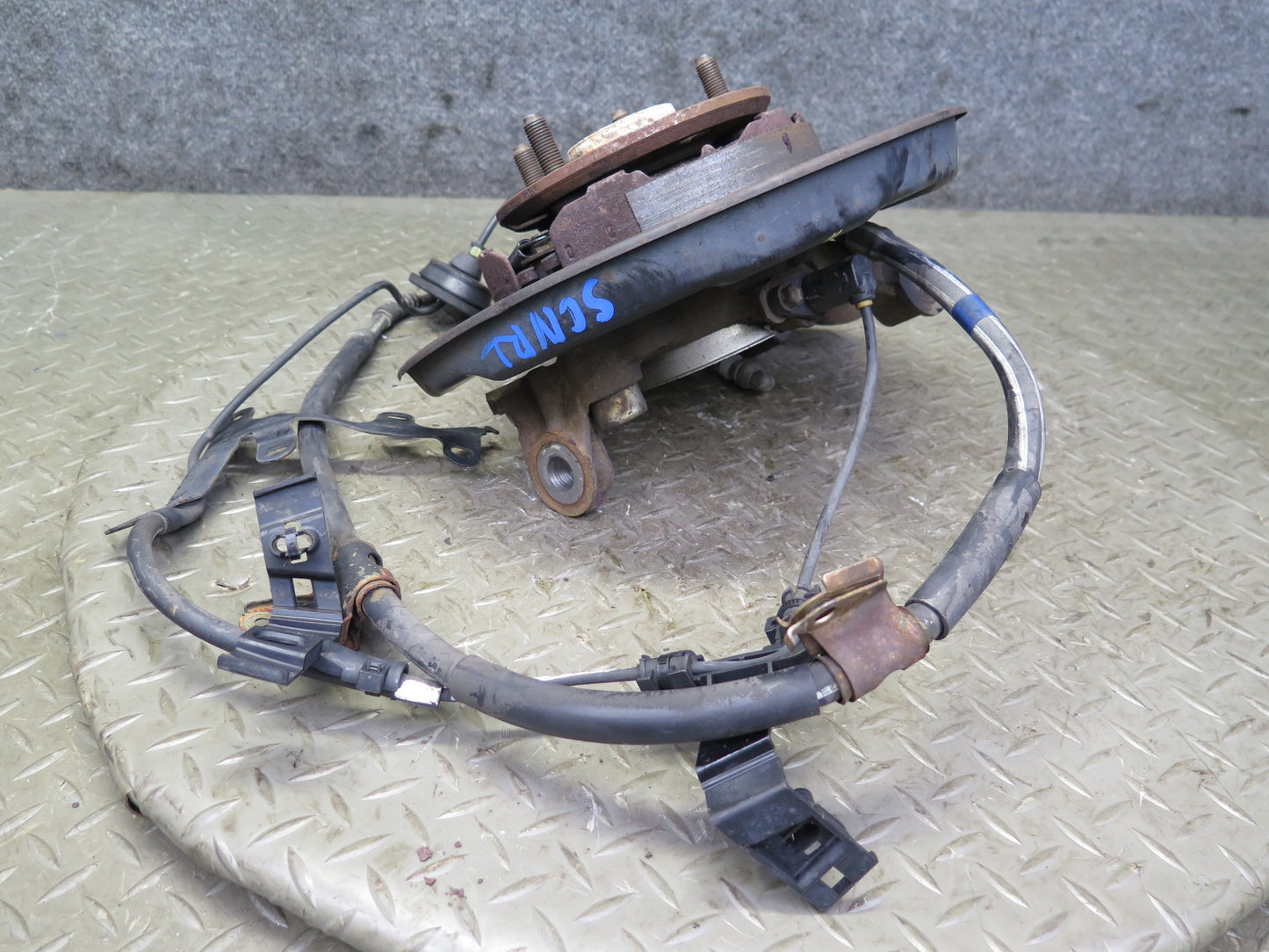 92-00 Lexus JZZ31L SC400 SC300 RWD Rear Left Spindle Knuckle Wheel Hub OEM