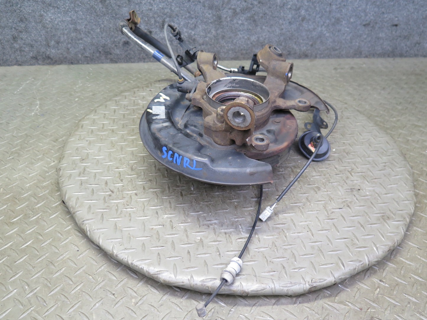 92-00 Lexus JZZ31L SC400 SC300 RWD Rear Left Spindle Knuckle Wheel Hub OEM