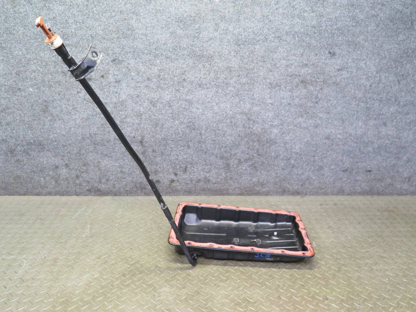 98-00 Lexus JZZ31L SC300 A340E A/T Automatic Transmission Oil Pan w Dipstick OEM