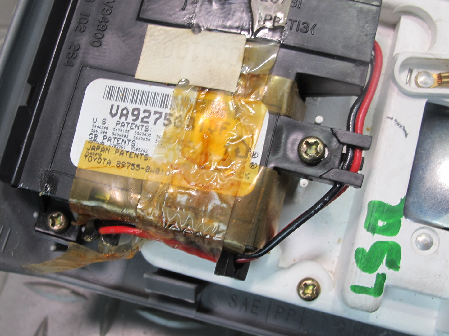 98-00 Lexus UCF20L LS400 Front Overhead Console Dome Light Lamp Blue Gray OEM