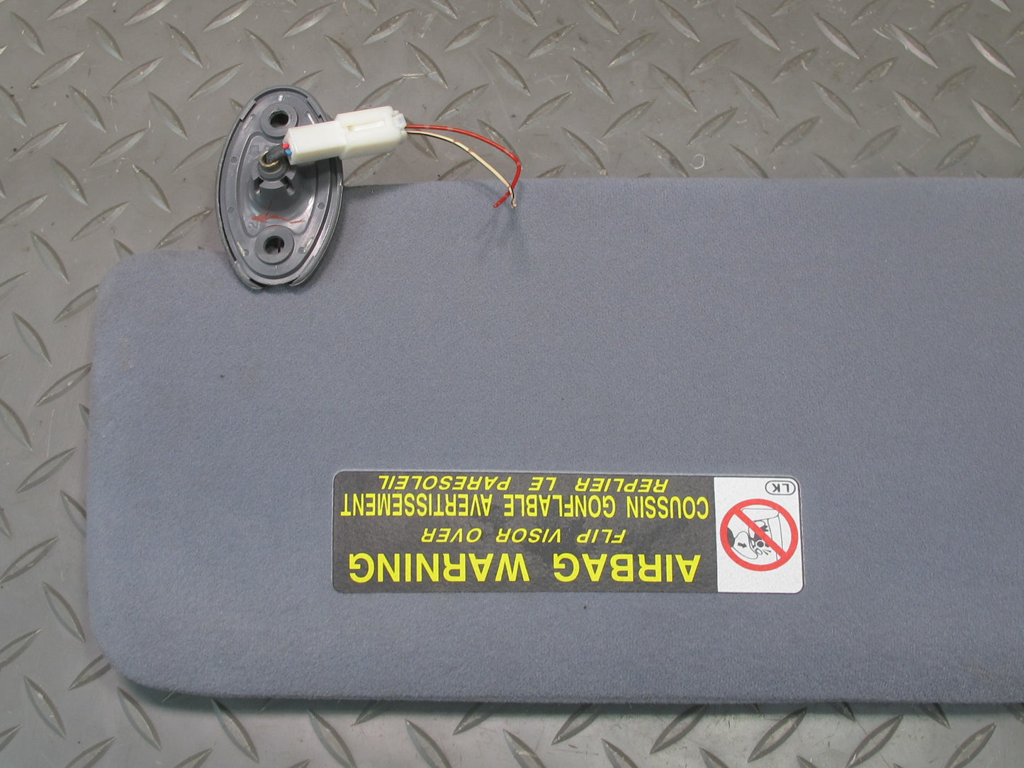 98-00 Lexus UCF20L LS400 Set of 2 Front Left & Right Sun Visor Blue Gray OEM