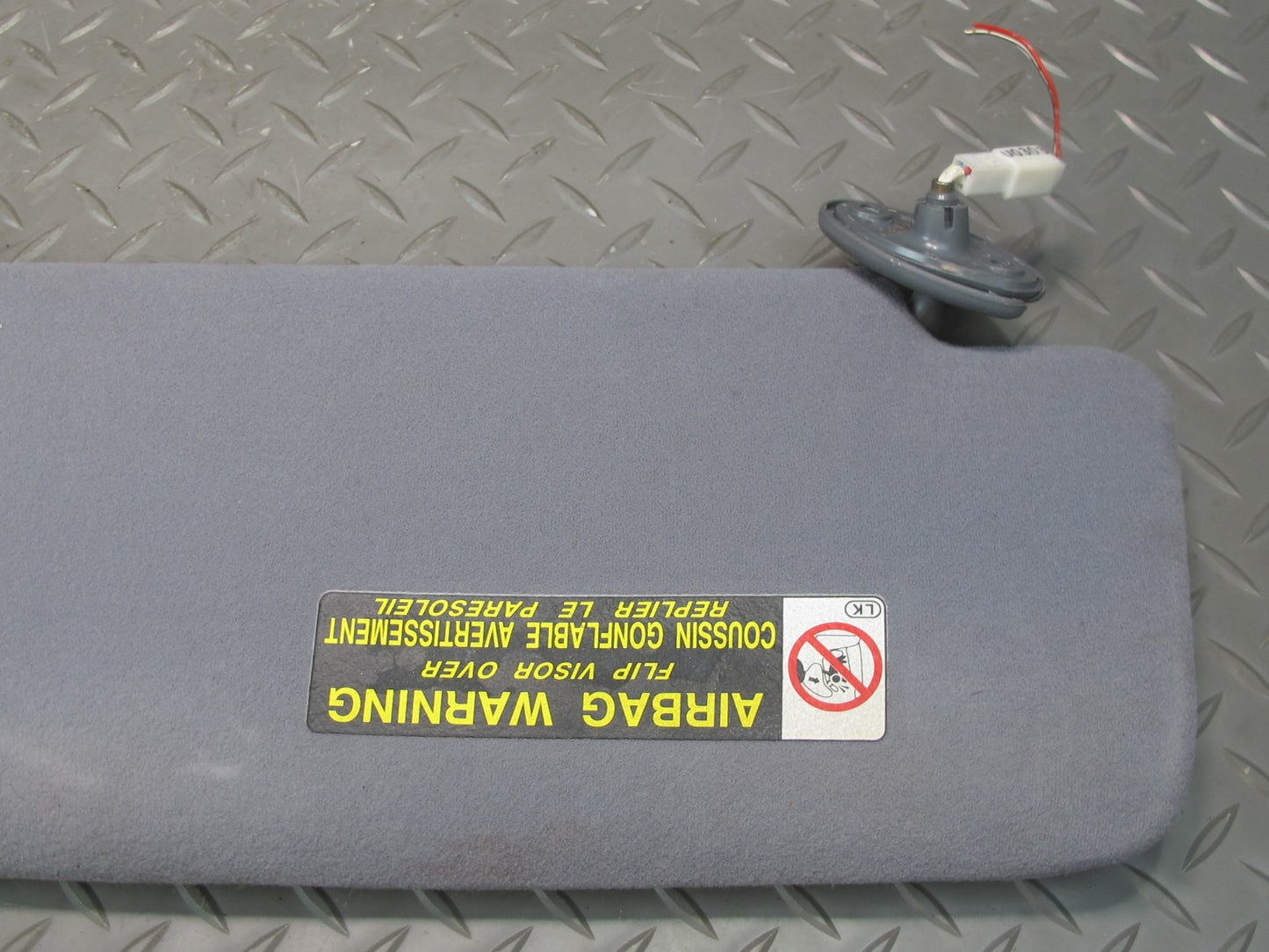 98-00 Lexus UCF20L LS400 Set of 2 Front Left & Right Sun Visor Blue Gray OEM