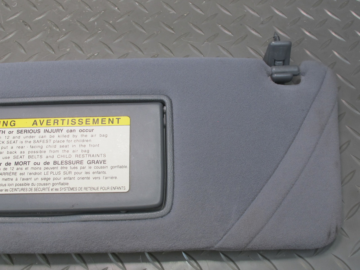 98-00 Lexus UCF20L LS400 Set of 2 Front Left & Right Sun Visor Blue Gray OEM