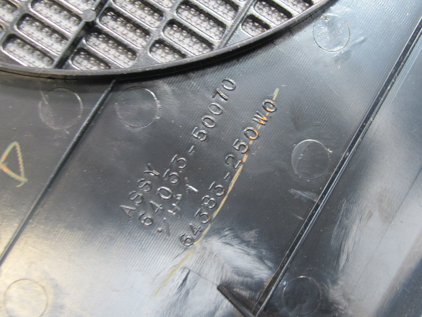 95-00 Lexus UCF20L LS400 Rear Package Tray Subwoofer Speaker Trim Blue Gray OEM