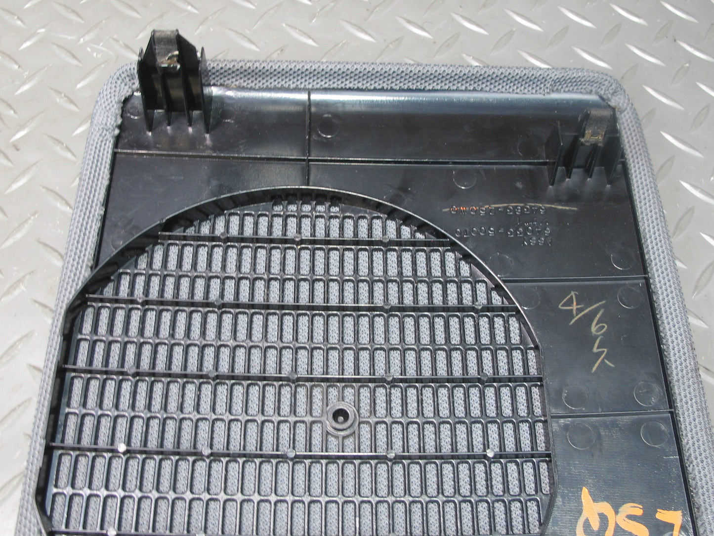 95-00 Lexus UCF20L LS400 Rear Package Tray Subwoofer Speaker Trim Blue Gray OEM