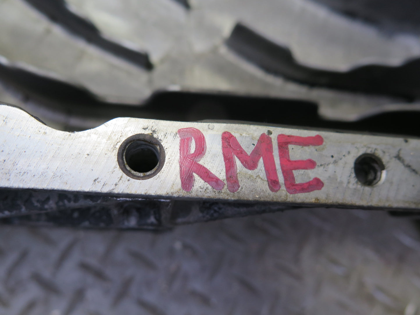 82-85 Mercedes W123 300D OM617 617.952 Diesel Engine Upper Oil Pan OEM