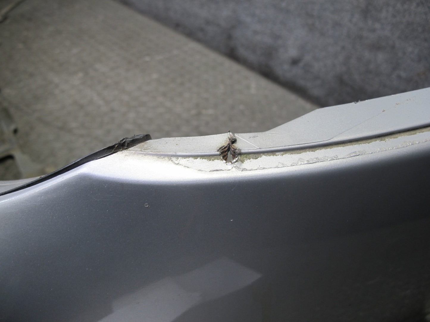 2002-2005 Porsche Carrera 911 996 Front Bumper Cover Panel Silver