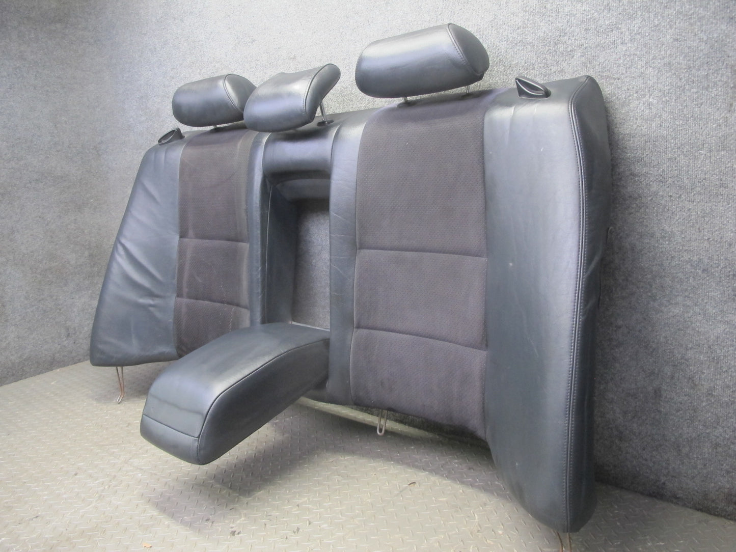 2001 Lexus JCE10L IS300 Sedan Front & Rear Suede Leather Black Seat Set OEM
