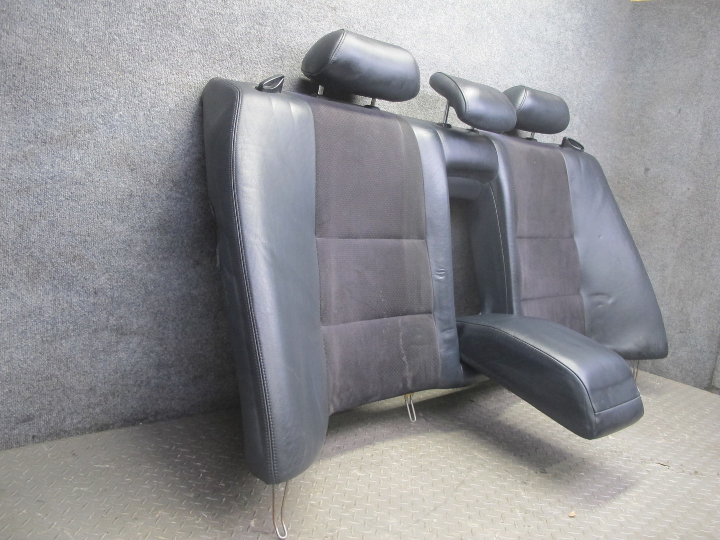 2001 Lexus JCE10L IS300 Sedan Front & Rear Suede Leather Black Seat Set OEM