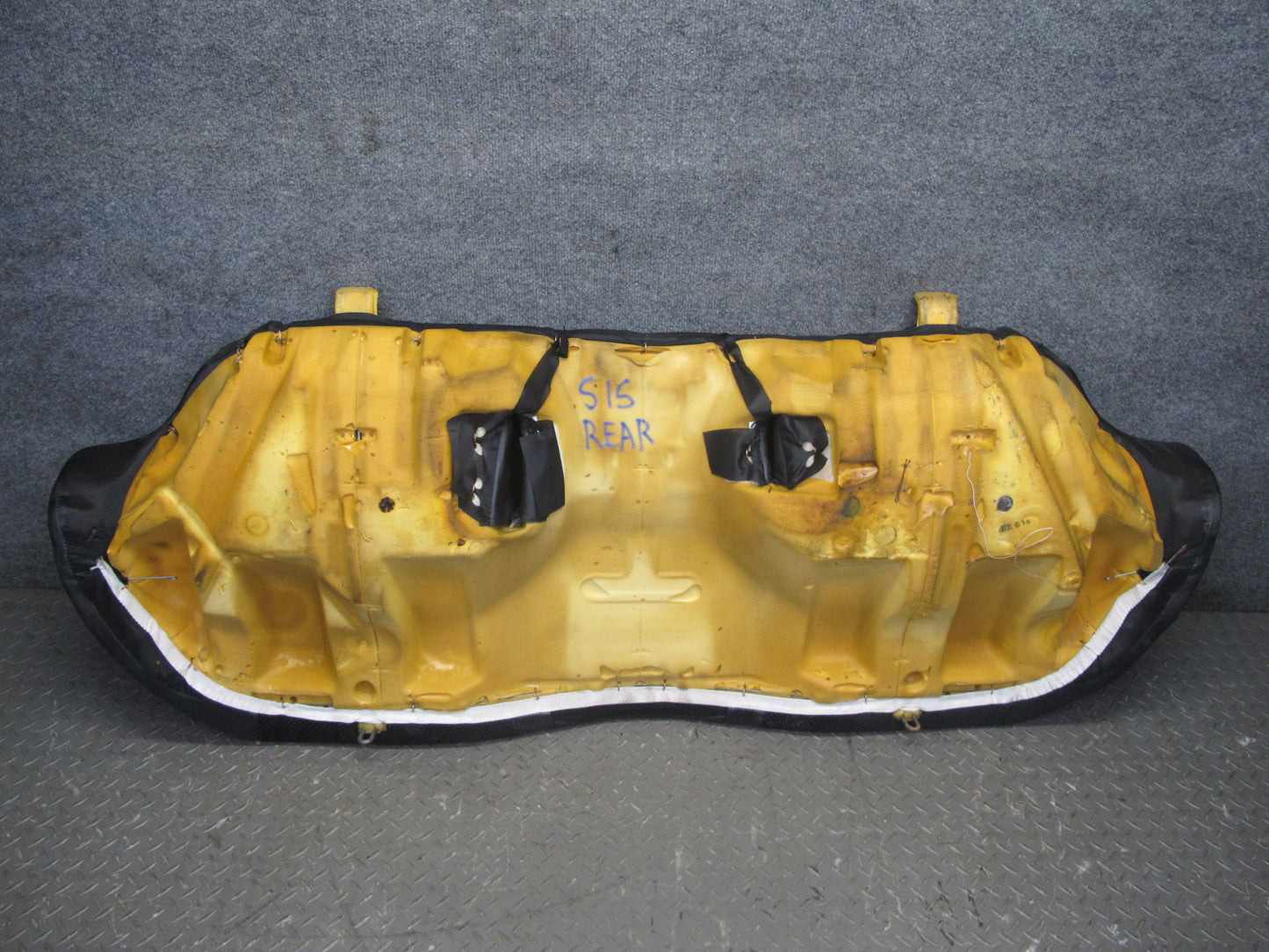 2001 Lexus JCE10L IS300 Sedan Front & Rear Suede Leather Black Seat Set OEM