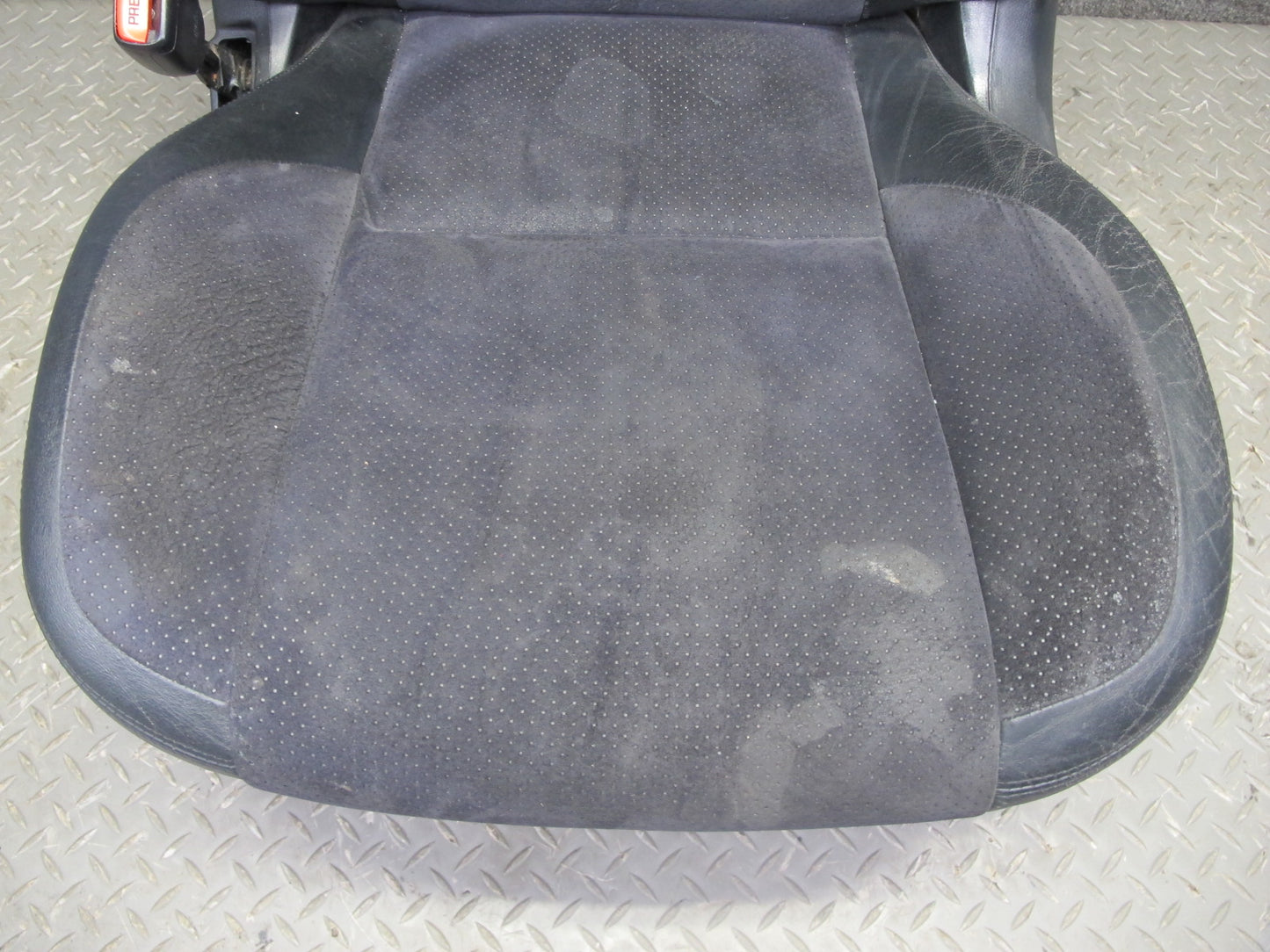 2001 Lexus JCE10L IS300 Sedan Front & Rear Suede Leather Black Seat Set OEM