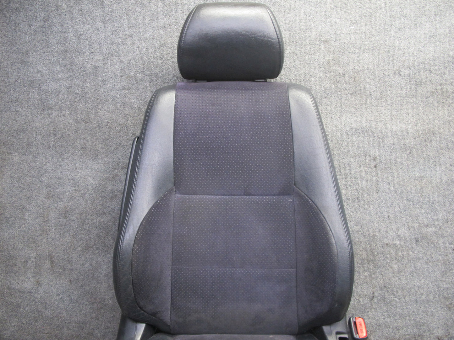 2001 Lexus JCE10L IS300 Sedan Front & Rear Suede Leather Black Seat Set OEM