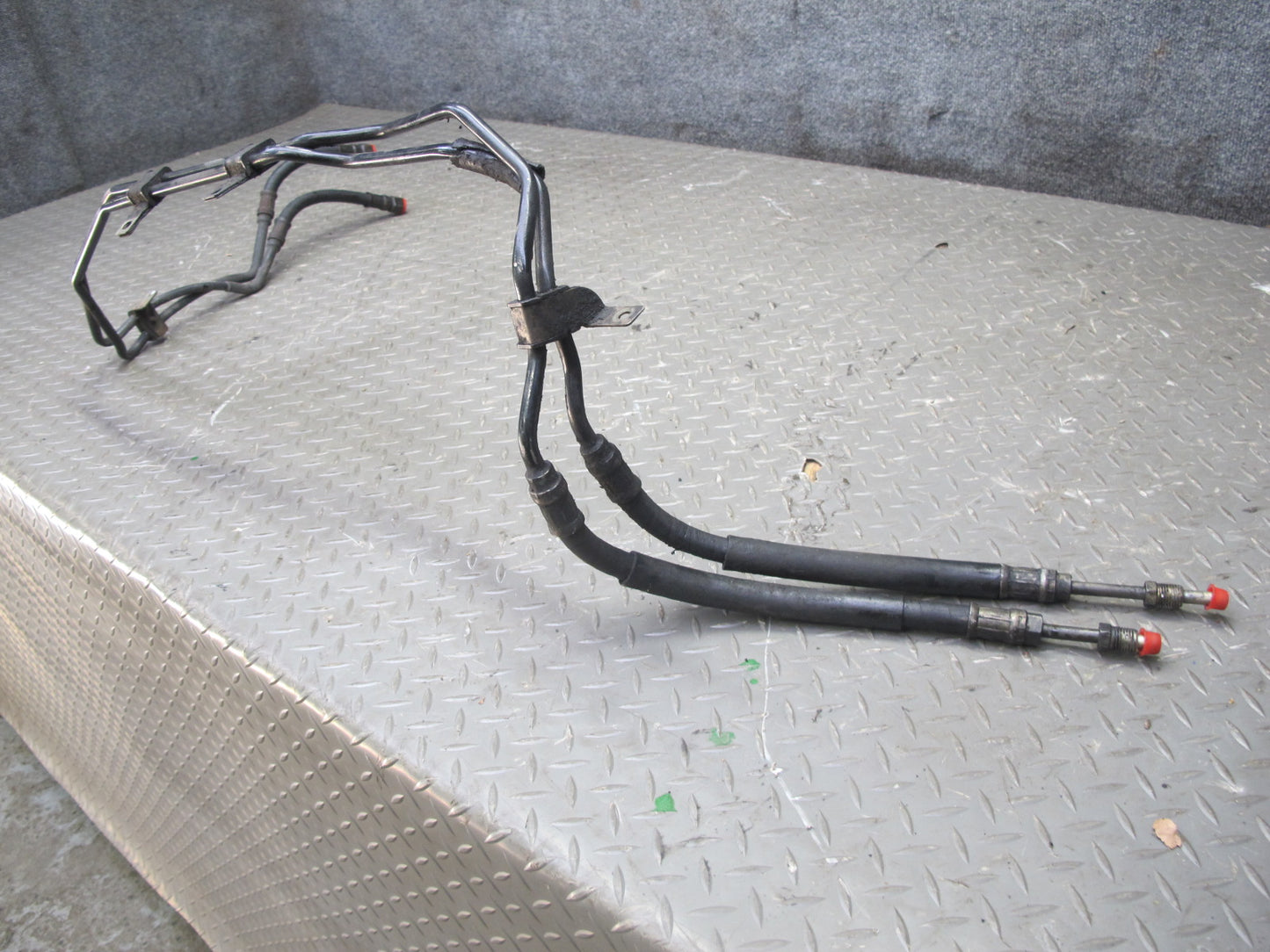 90-93 Nissan Z32 300ZX Turbo Pressure Power Steering Hose Pipe Line OEM