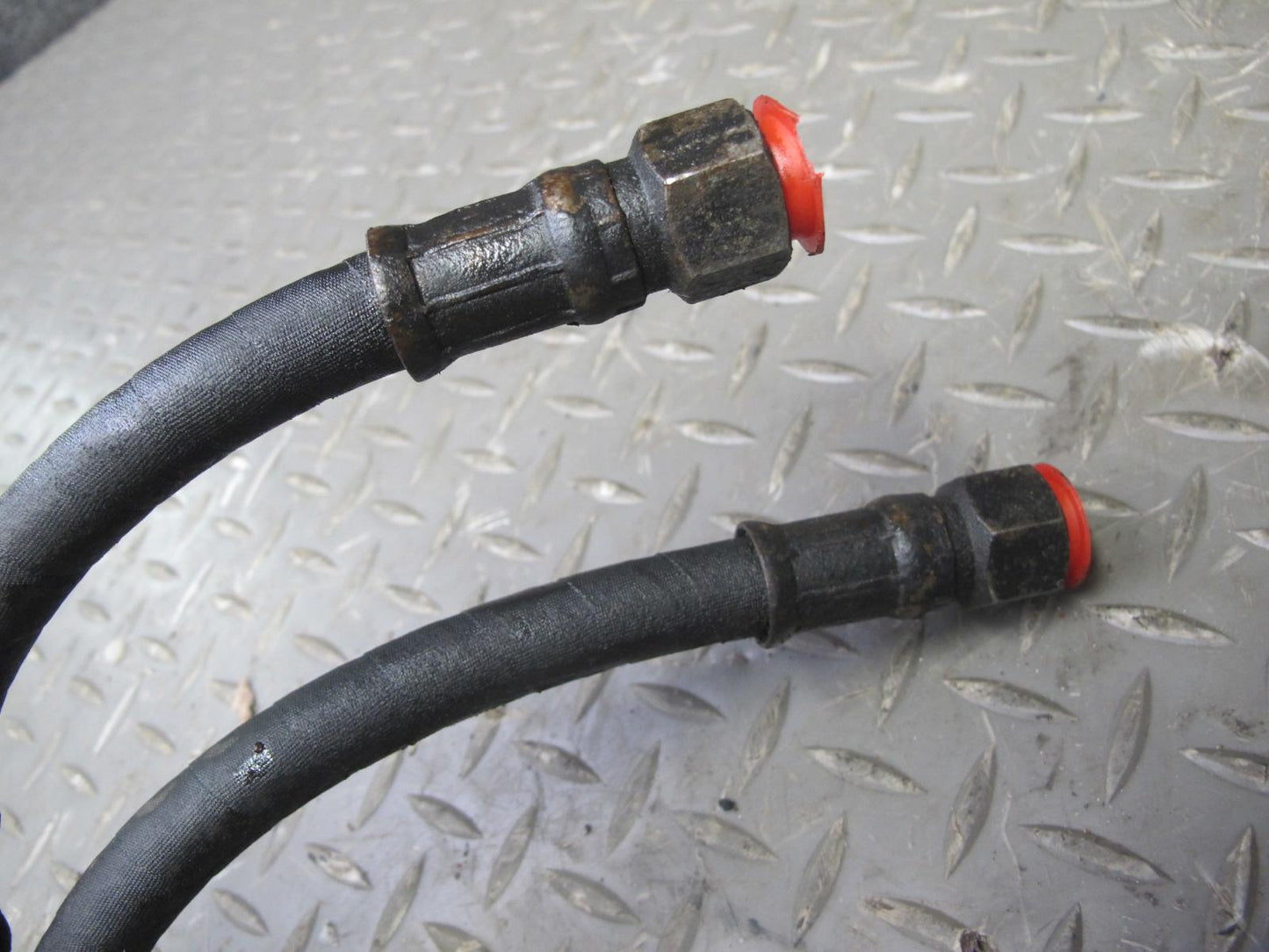 90-93 Nissan Z32 300ZX Turbo Pressure Power Steering Hose Pipe Line OEM