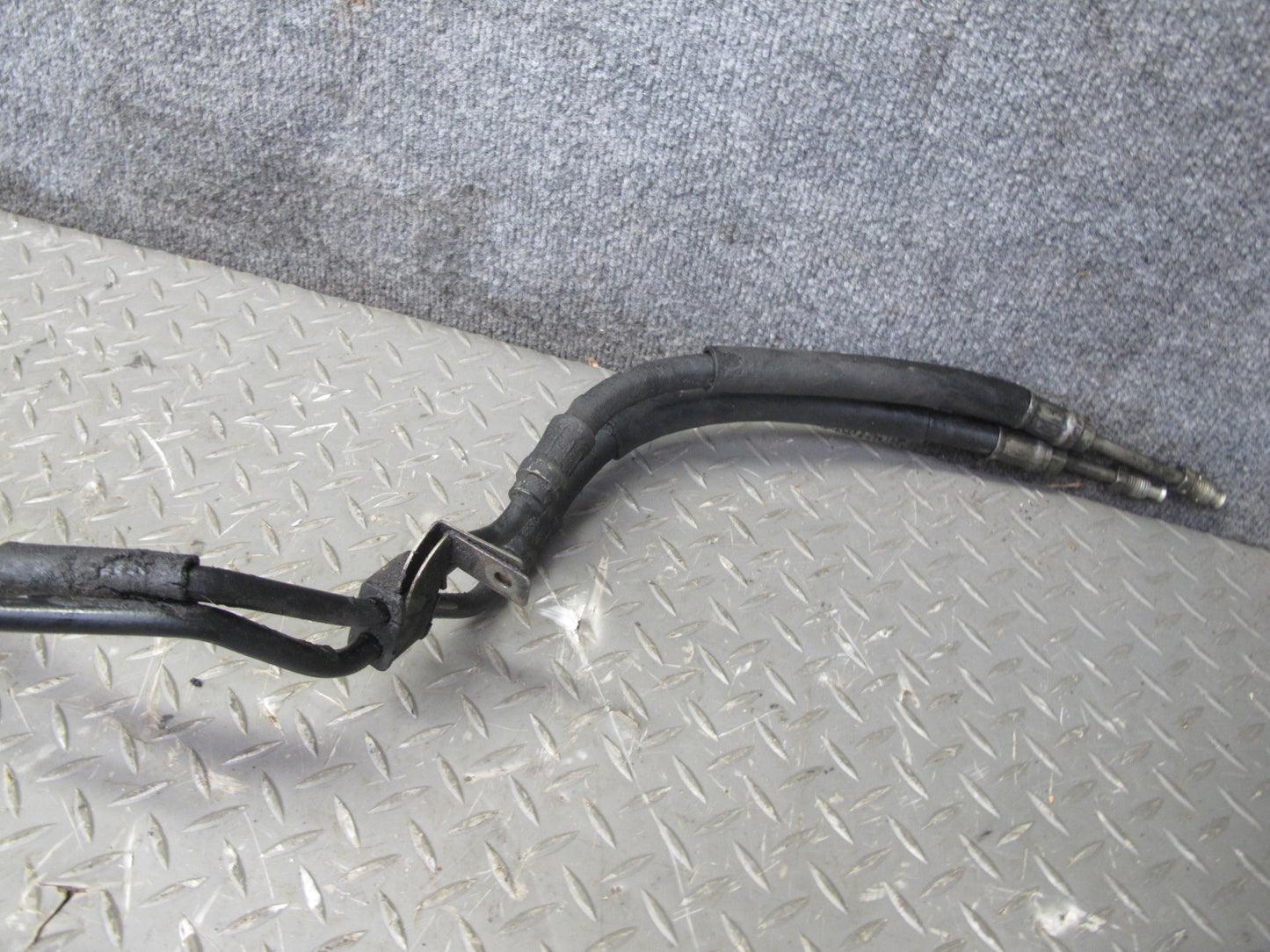 90-93 Nissan Z32 300ZX Turbo Pressure Power Steering Hose Pipe Line OEM