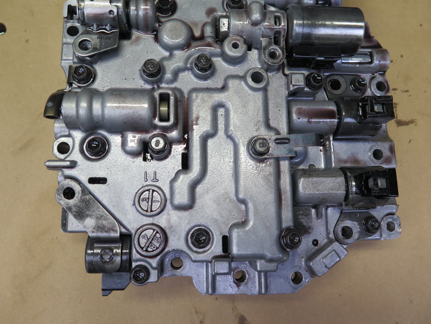 98-00 Lexus UCF20L LS400 A650E Auto Transmission Valve Body Mechatronic 102K OEM