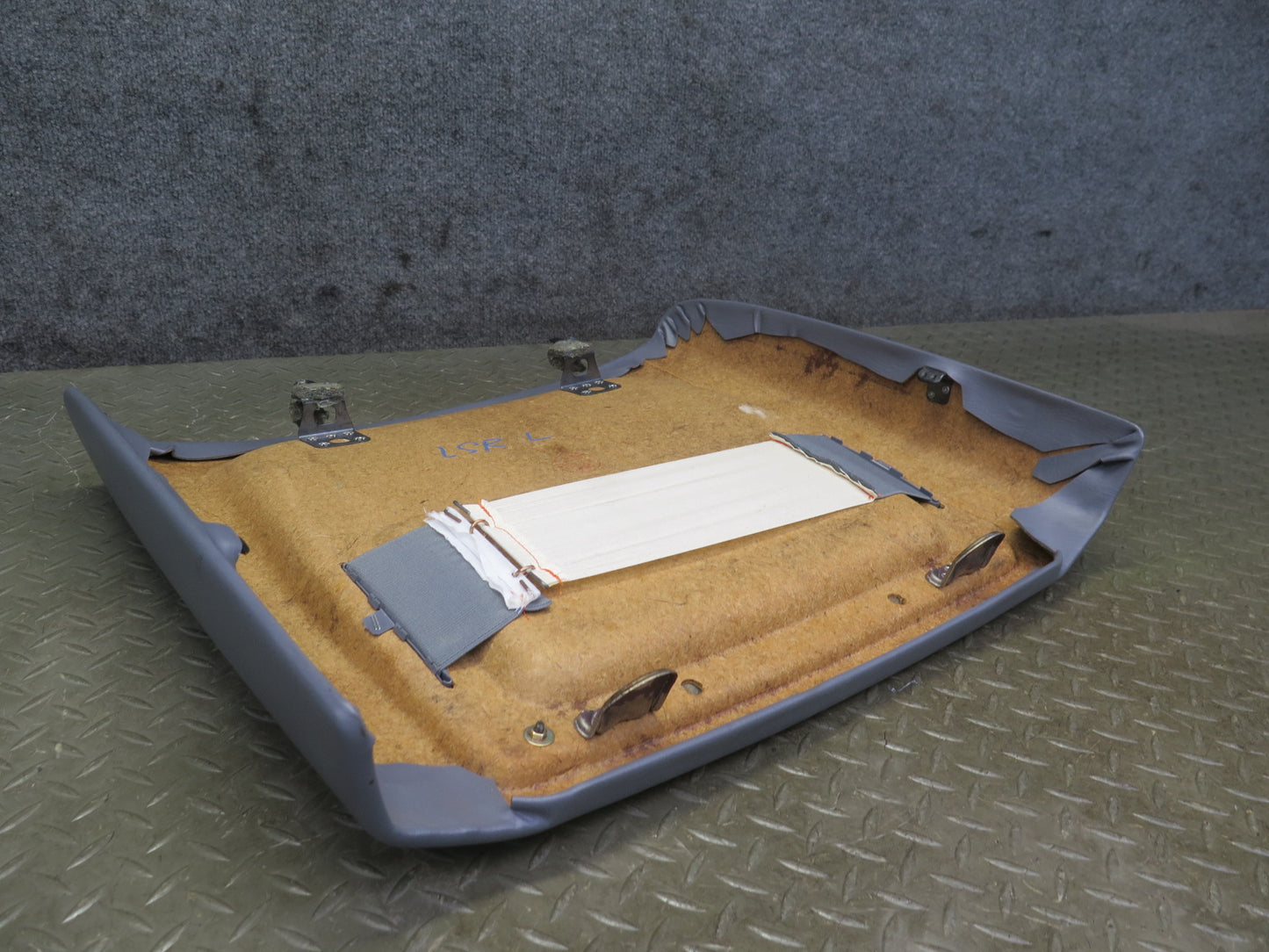 97-00 Lexus UCF20L LS400 Front Left Seat Backrest Back Trim Cover Panel Gray OEM