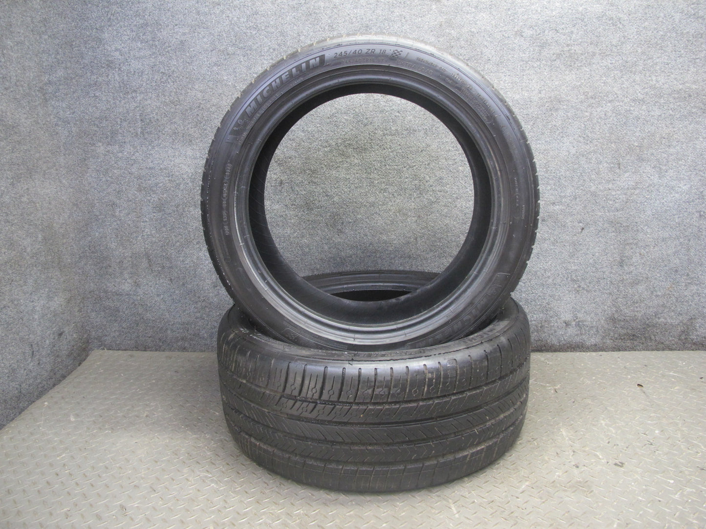 Set of 2 Michelin Pilot Sport ALL Season 4 245/40 ZR18 97Y 4022 4122 7/32 Tread