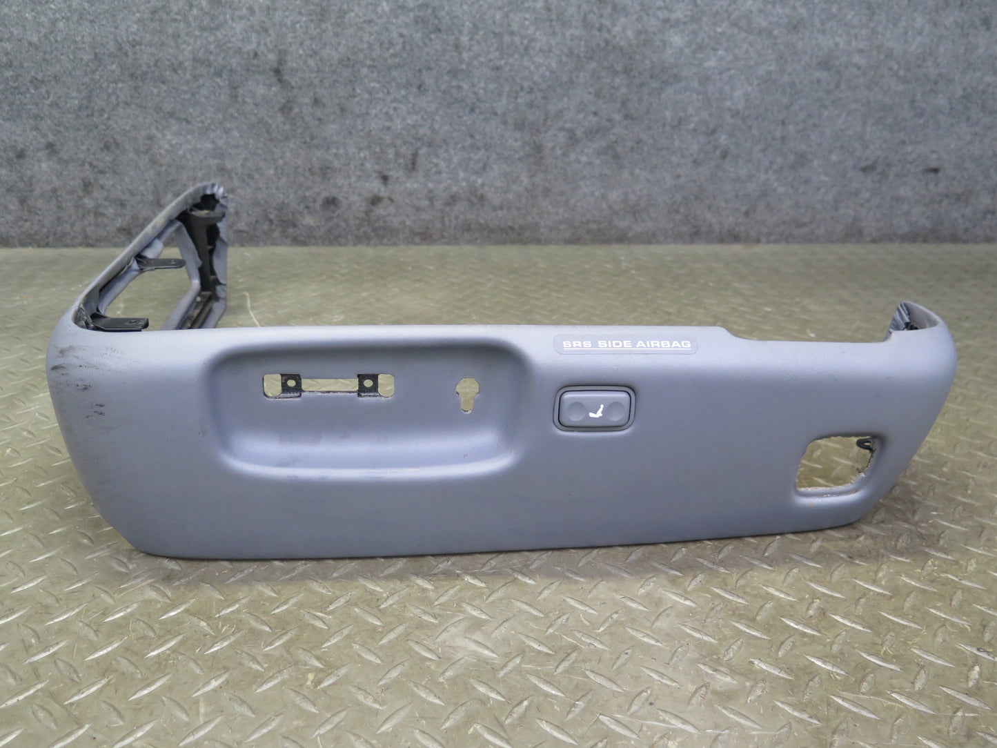 98-00 Lexus UCF20L LS400 Front Left Seat Adjust Trim Cover Panel Set Gray OEM