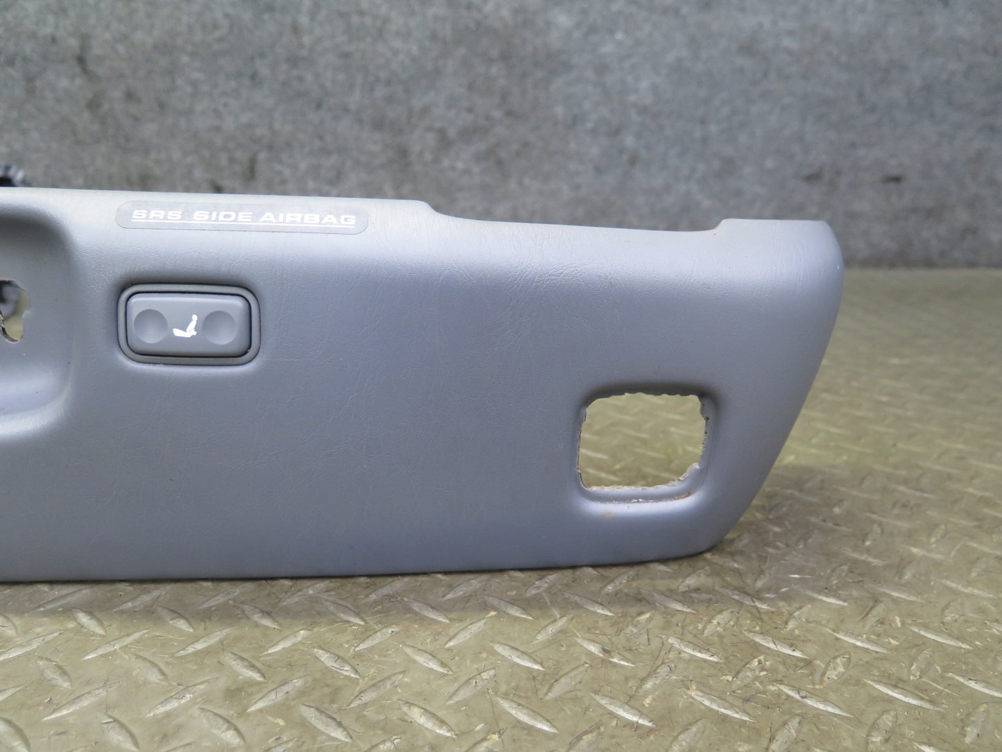 98-00 Lexus UCF20L LS400 Front Left Seat Adjust Trim Cover Panel Set Gray OEM