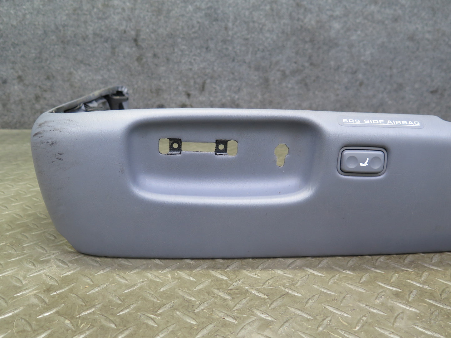 98-00 Lexus UCF20L LS400 Front Left Seat Adjust Trim Cover Panel Set Gray OEM