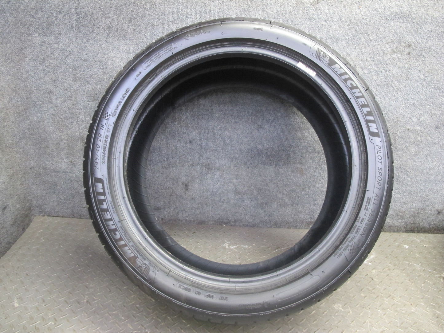 Set of 2 Michelin Pilot Sport ALL Season 4 245/40 ZR18 97Y 4022 4122 7/32 Tread