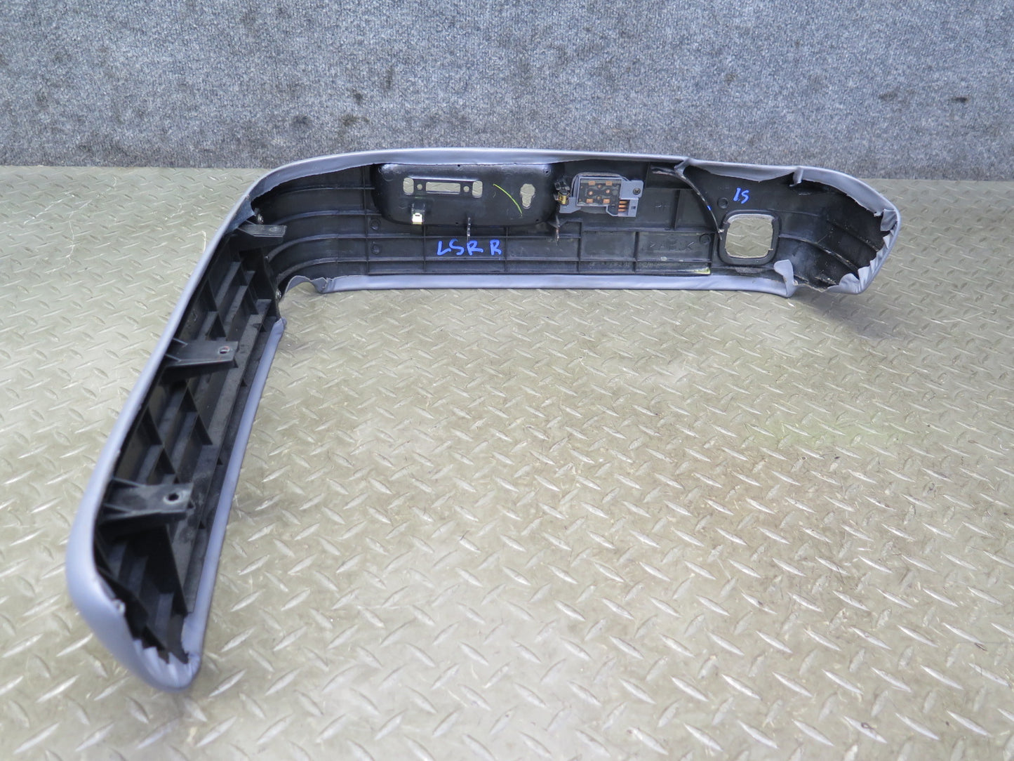 98-00 Lexus UCF20L LS400 Front Right Seat Adjust Trim Cover Panel Set Gray OEM