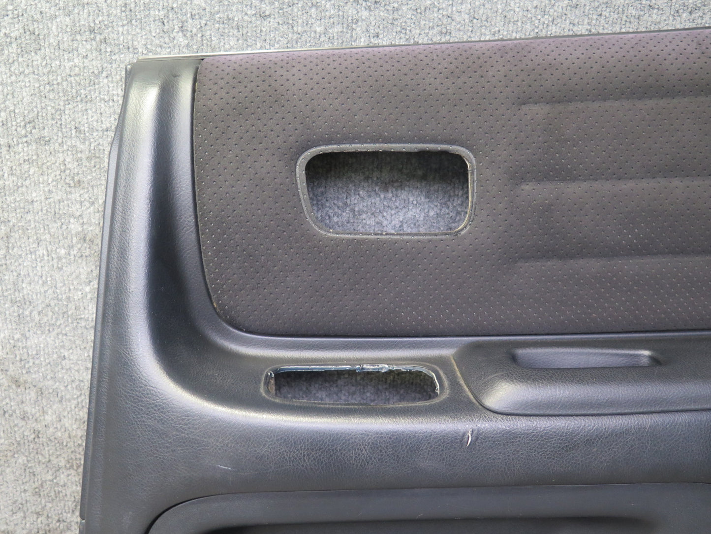 2001 Lexus JCE10L IS300 Sedan Set of 2 Rear Door Interior Trim Panel Black OEM