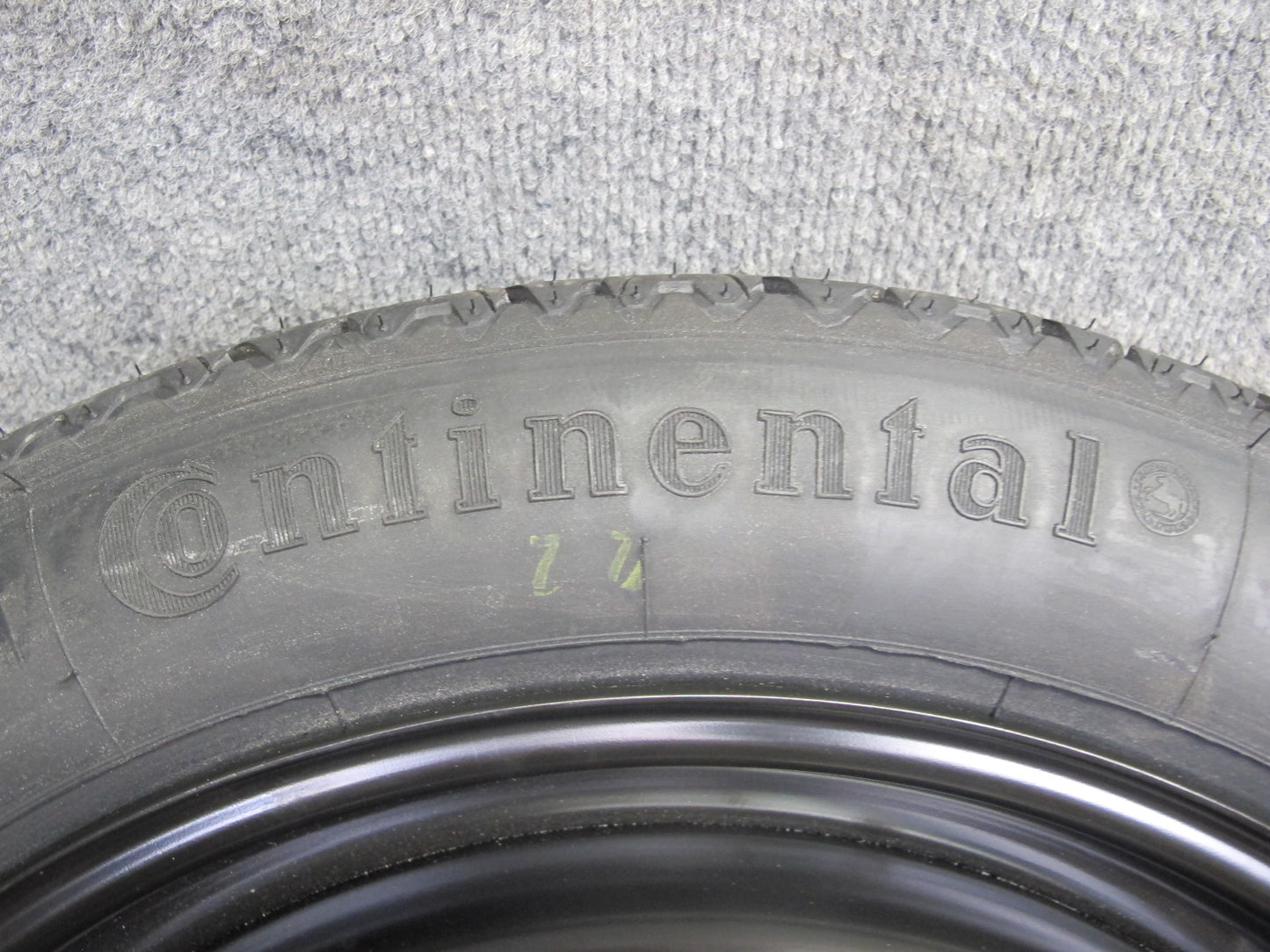 01-06 BMW E46 330ci R17 17" Spare Tire Wheel 17x3.5B ET30 125/80 6750007 OEM