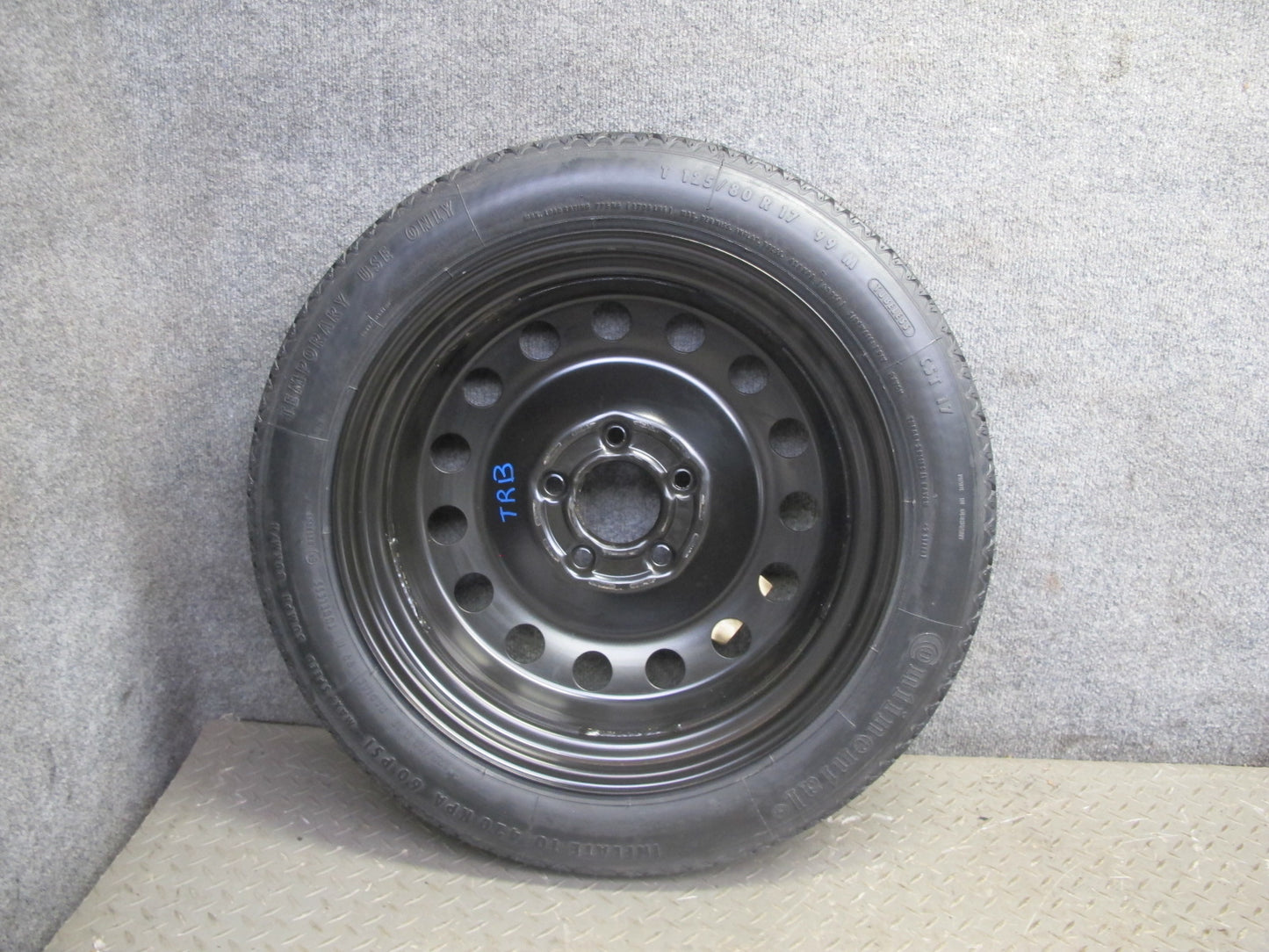 01-06 BMW E46 330ci R17 17" Spare Tire Wheel 17x3.5B ET30 125/80 6750007 OEM
