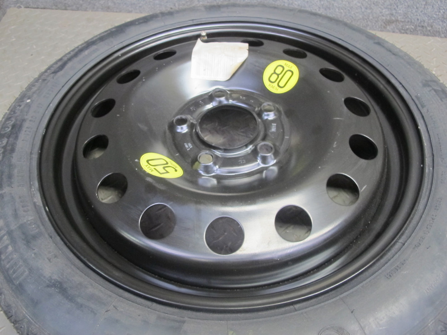 01-06 BMW E46 330ci R17 17" Spare Tire Wheel 17x3.5B ET30 125/80 6750007 OEM