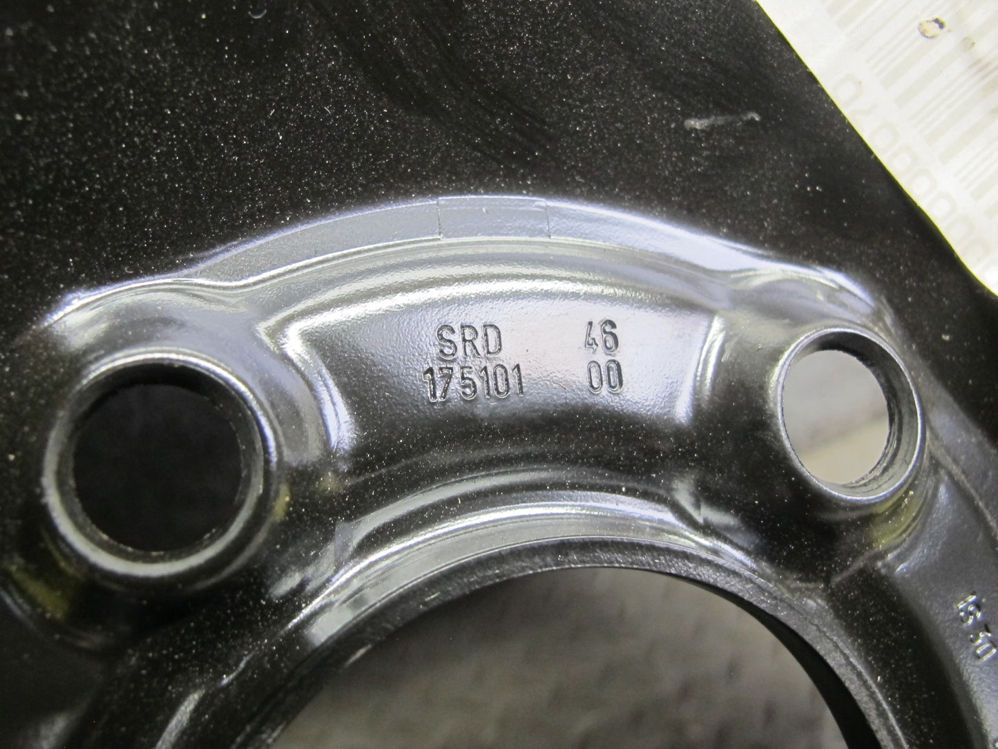 01-06 BMW E46 330ci R17 17" Spare Tire Wheel 17x3.5B ET30 125/80 6750007 OEM