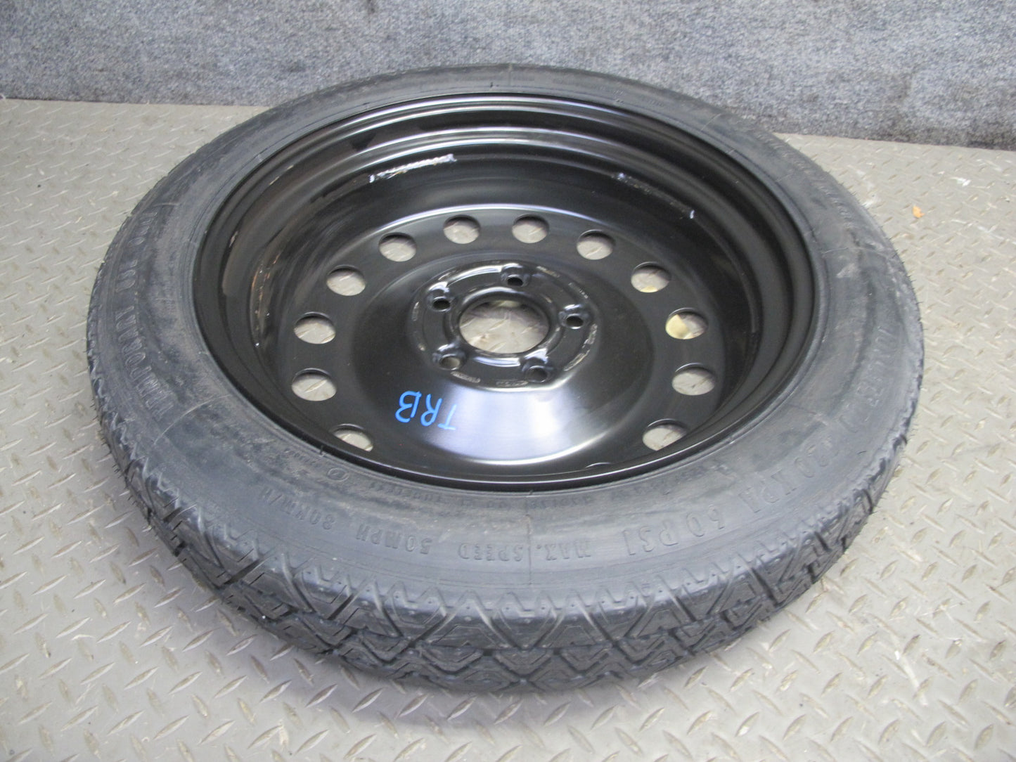 01-06 BMW E46 330ci R17 17" Spare Tire Wheel 17x3.5B ET30 125/80 6750007 OEM