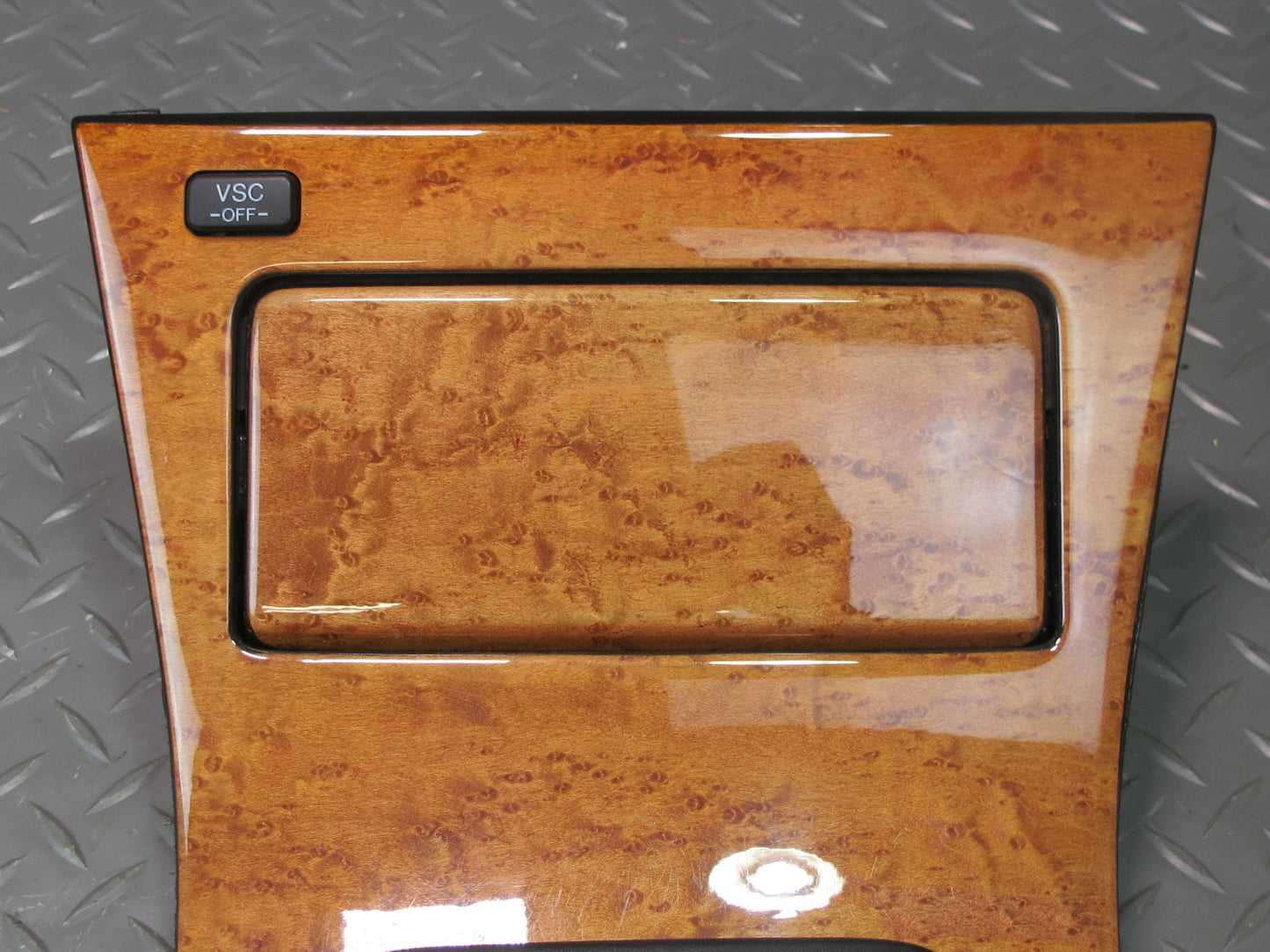 98-00 Lexus UCF20L LS400 Center Console Shifter Wood Trim Cover Panel w VSC OEM