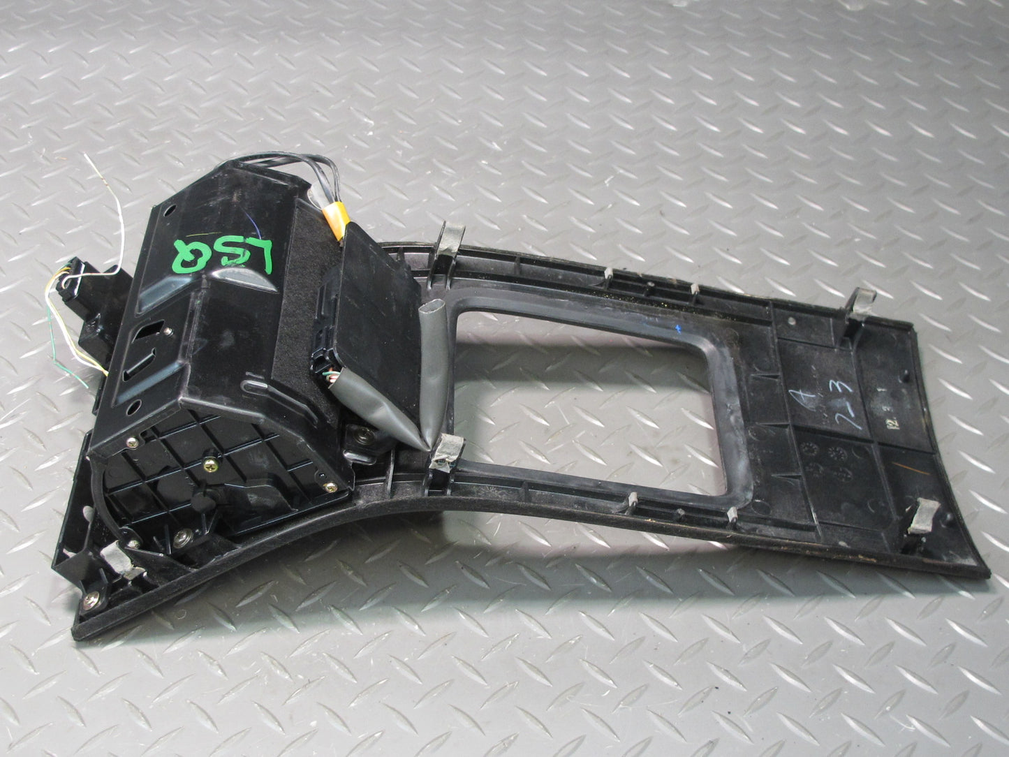 98-00 Lexus UCF20L LS400 Center Console Shifter Wood Trim Cover Panel w VSC OEM