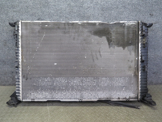 08-12 Audi 8T S5 4.2L A/T Engine Cooling Radiator w Fan Motor Assy 101K Mile OEM