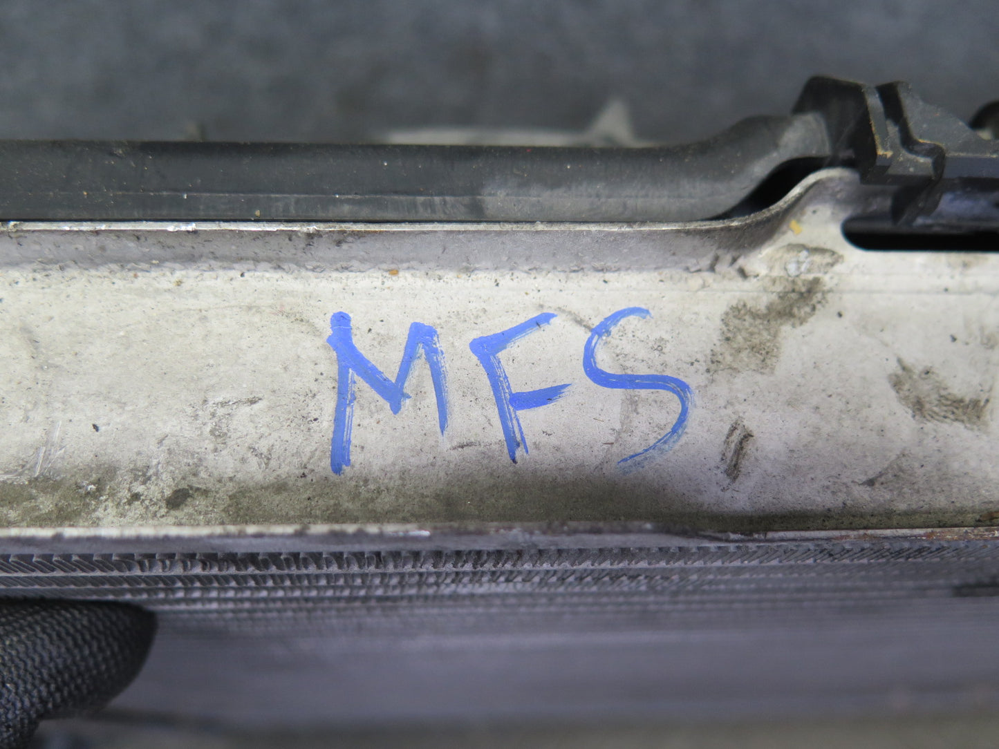 08-12 Audi 8T S5 4.2L A/T Engine Cooling Radiator w Fan Motor Assy 101K Mile OEM