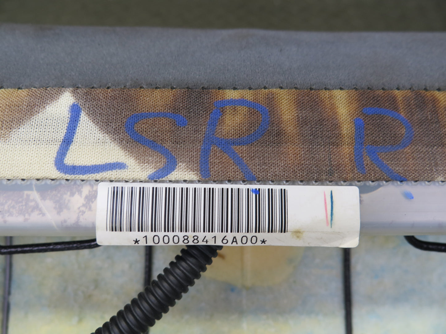 98-00 Lexus UCF20L LS400 Front Right Seat Upper Leather Cushion Gray OEM