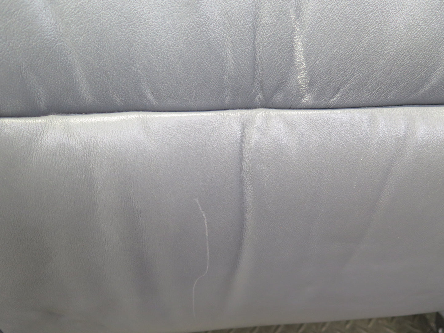 98-00 Lexus UCF20L LS400 Front Right Seat Upper Leather Cushion Gray OEM