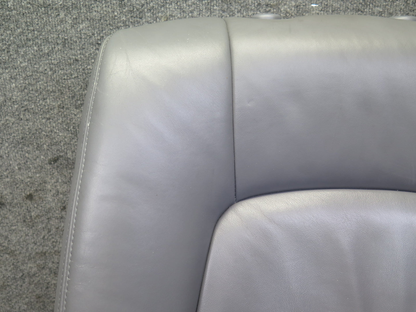 98-00 Lexus UCF20L LS400 Front Right Seat Upper Leather Cushion Gray OEM