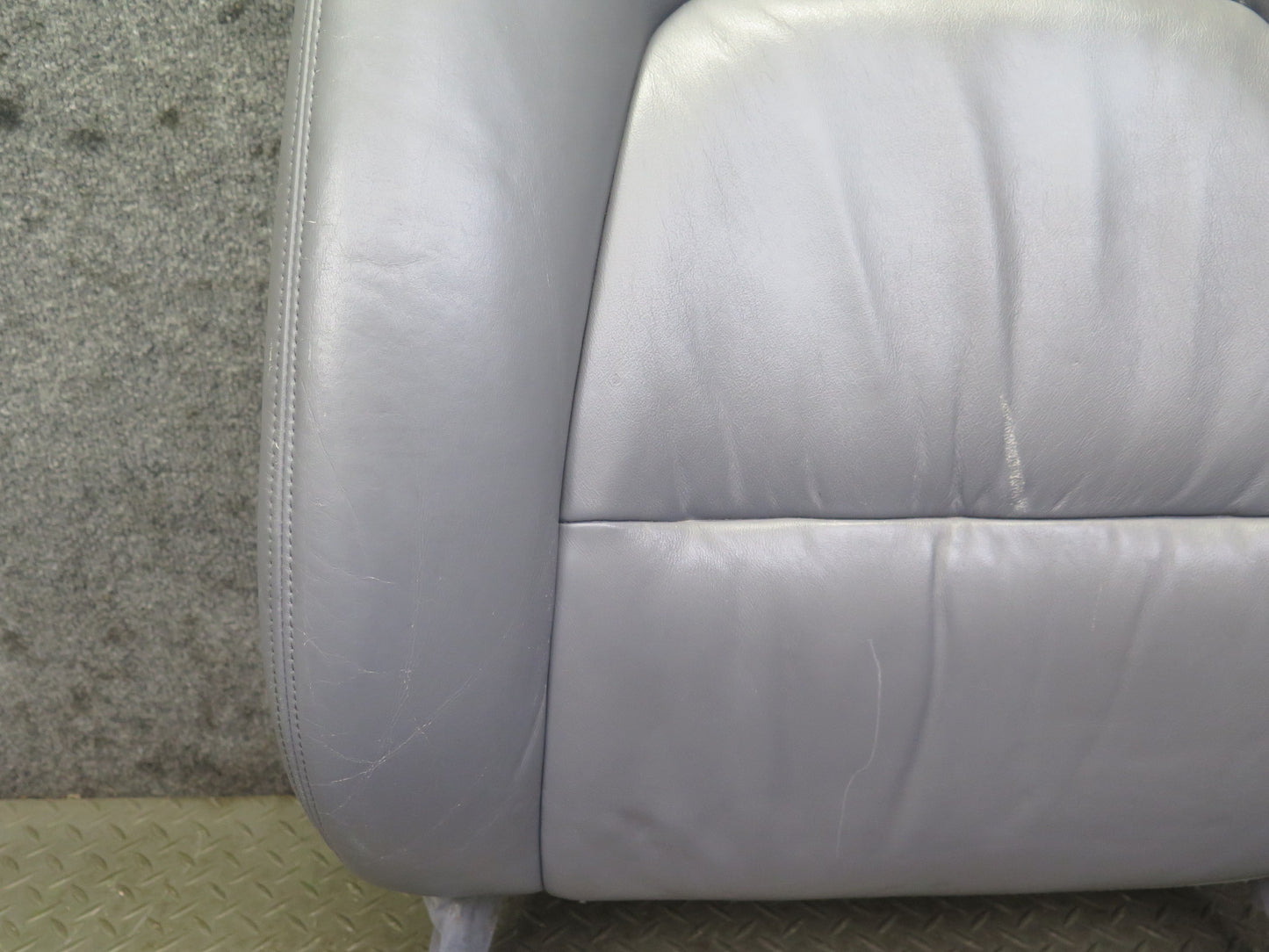 98-00 Lexus UCF20L LS400 Front Right Seat Upper Leather Cushion Gray OEM