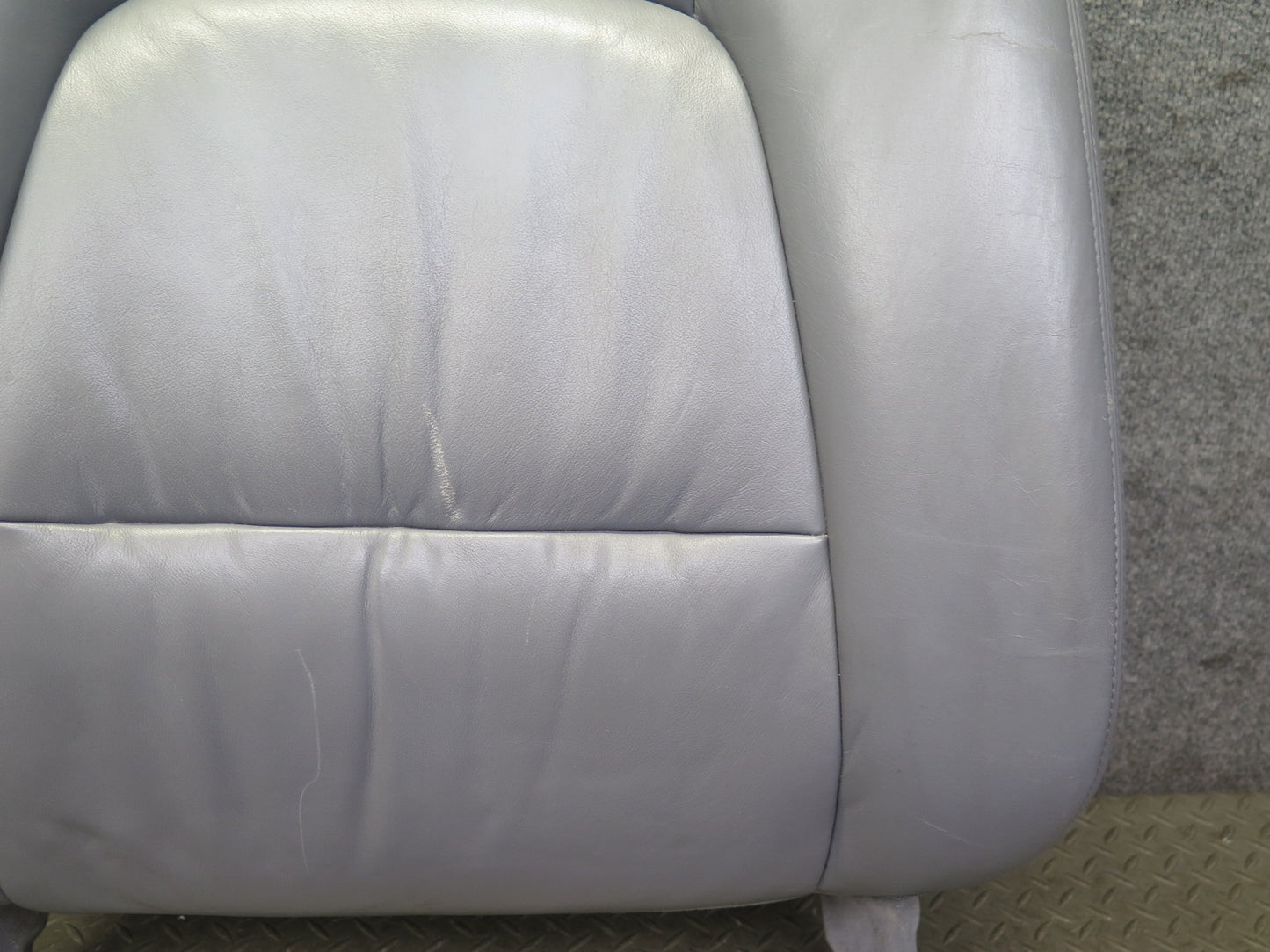 98-00 Lexus UCF20L LS400 Front Right Seat Upper Leather Cushion Gray OEM