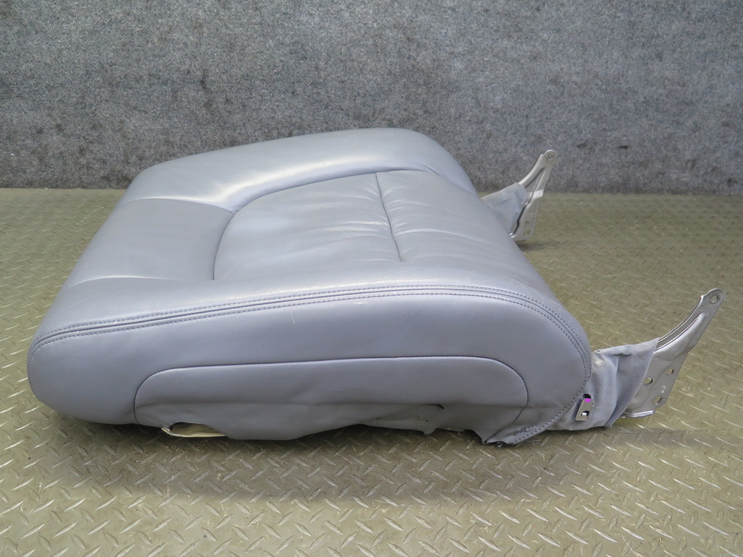 98-00 Lexus UCF20L LS400 Front Right Seat Upper Leather Cushion Gray OEM