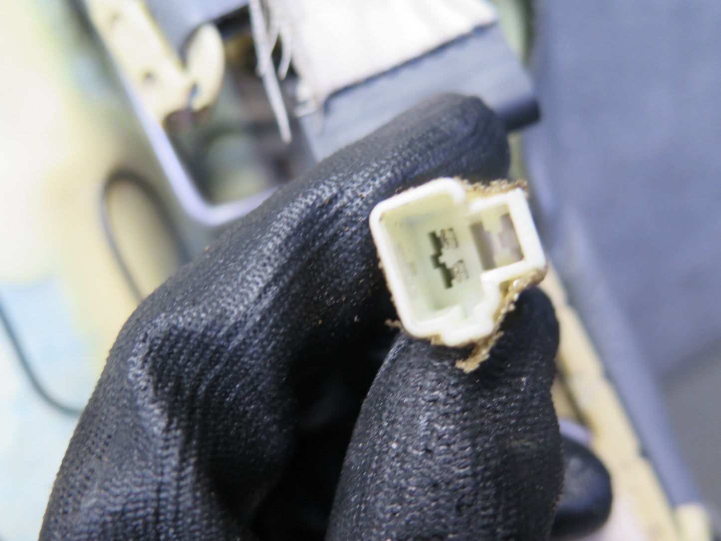 98-00 Lexus UCF20L LS400 Front Right Seat Upper Leather Cushion Gray OEM