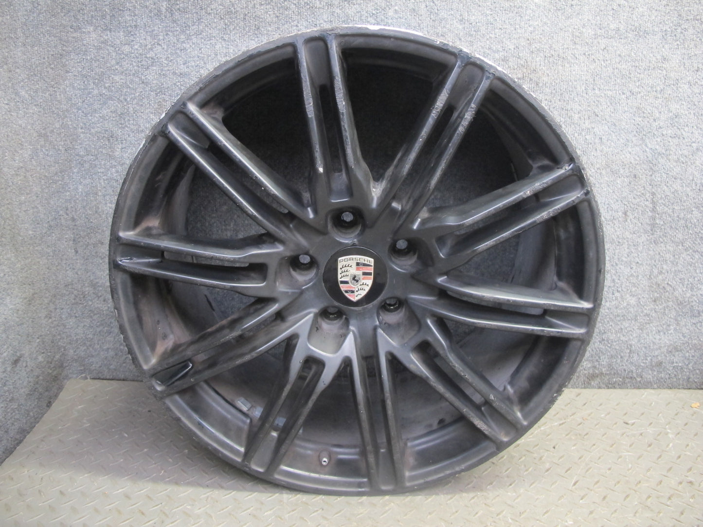 2011-2018 Porsche Cayenne 958 R21 21" Sport Alloy Wheel Rim 21x10J ET50 Black