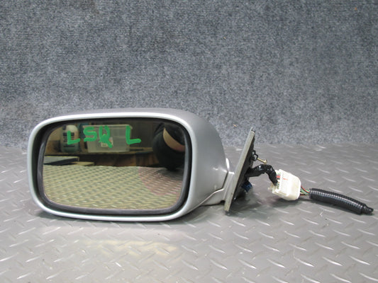 98-00 Lexus UCF20L LS400 Left Door Exterior Side View Heated Mirror Silver OEM