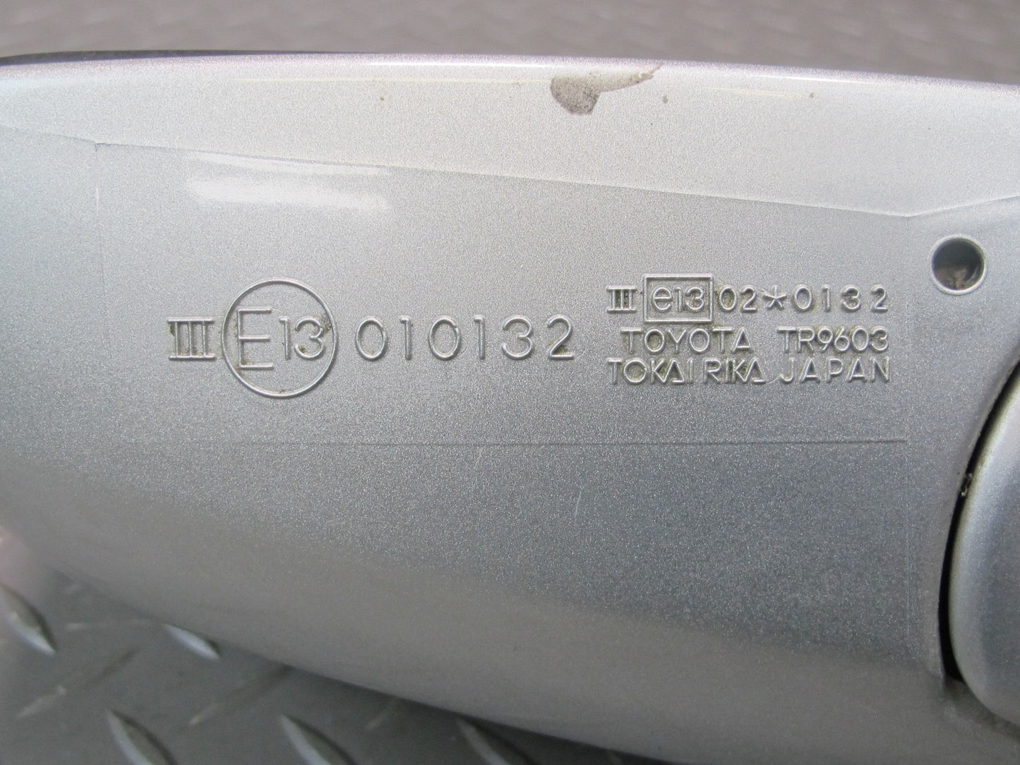 98-00 Lexus UCF20L LS400 Left Door Exterior Side View Heated Mirror Silver OEM