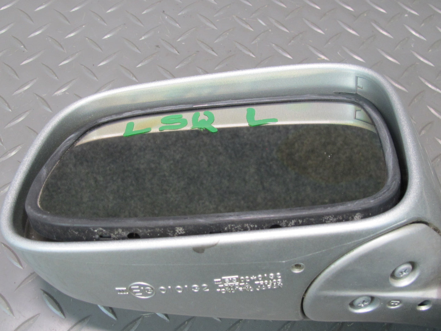 98-00 Lexus UCF20L LS400 Left Door Exterior Side View Heated Mirror Silver OEM