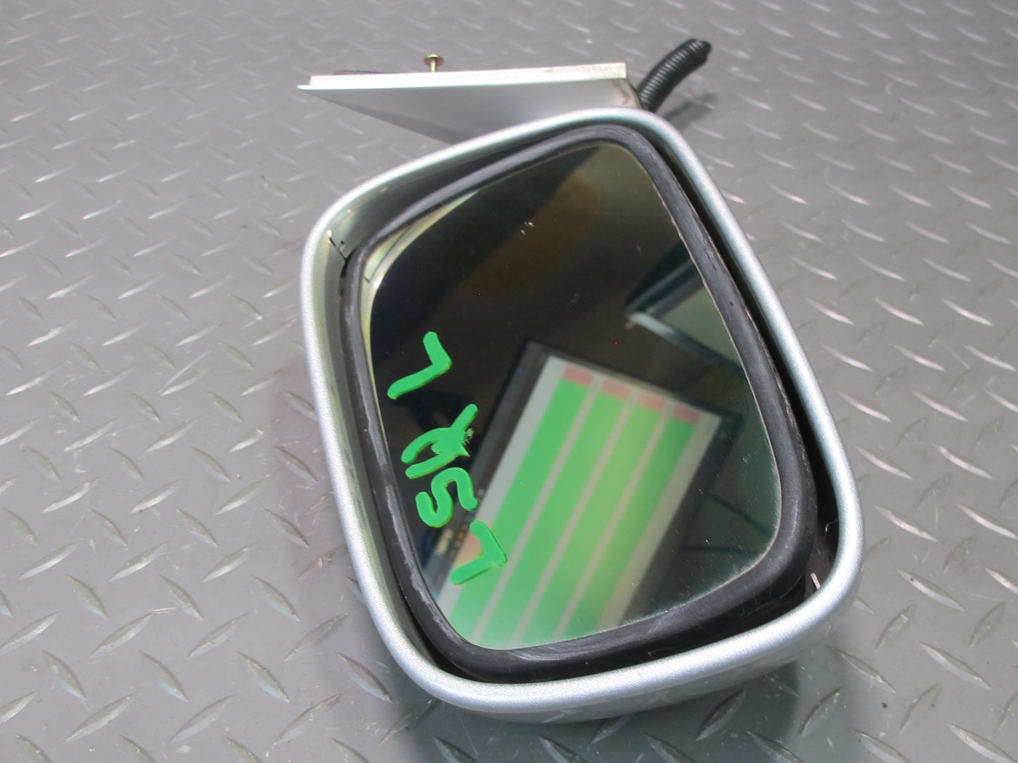 98-00 Lexus UCF20L LS400 Left Door Exterior Side View Heated Mirror Silver OEM